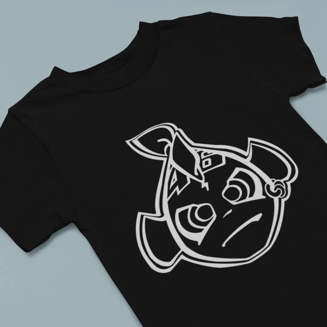 Rossi Fish 46 Kids T-Shirt Black IZZIT APPAREL
