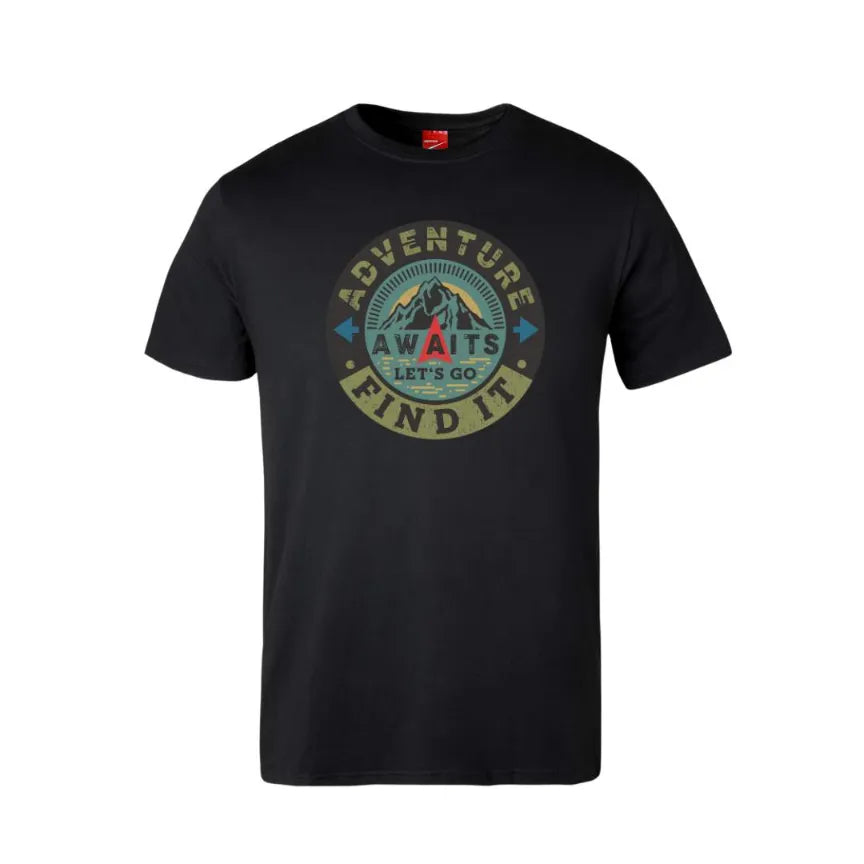 Adventure Awaits Cotton T-Shirt