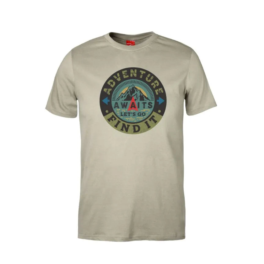 Adventure Awaits Cotton T-Shirt