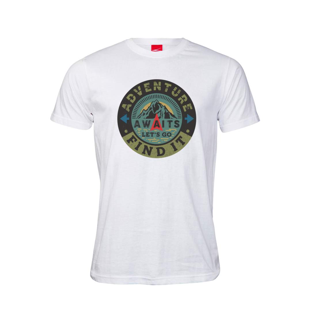 Adventure Awaits Cotton T-Shirt