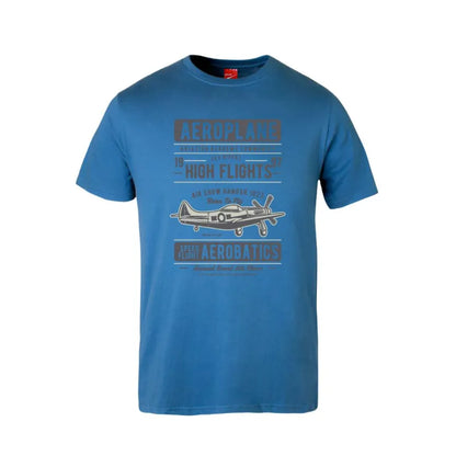 Aeroplane Aviation Academy Aerobatics Cotton T-Shirt