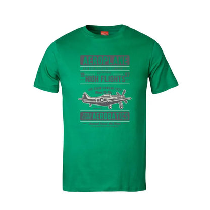 Aeroplane Aviation Academy Aerobatics Cotton T-Shirt