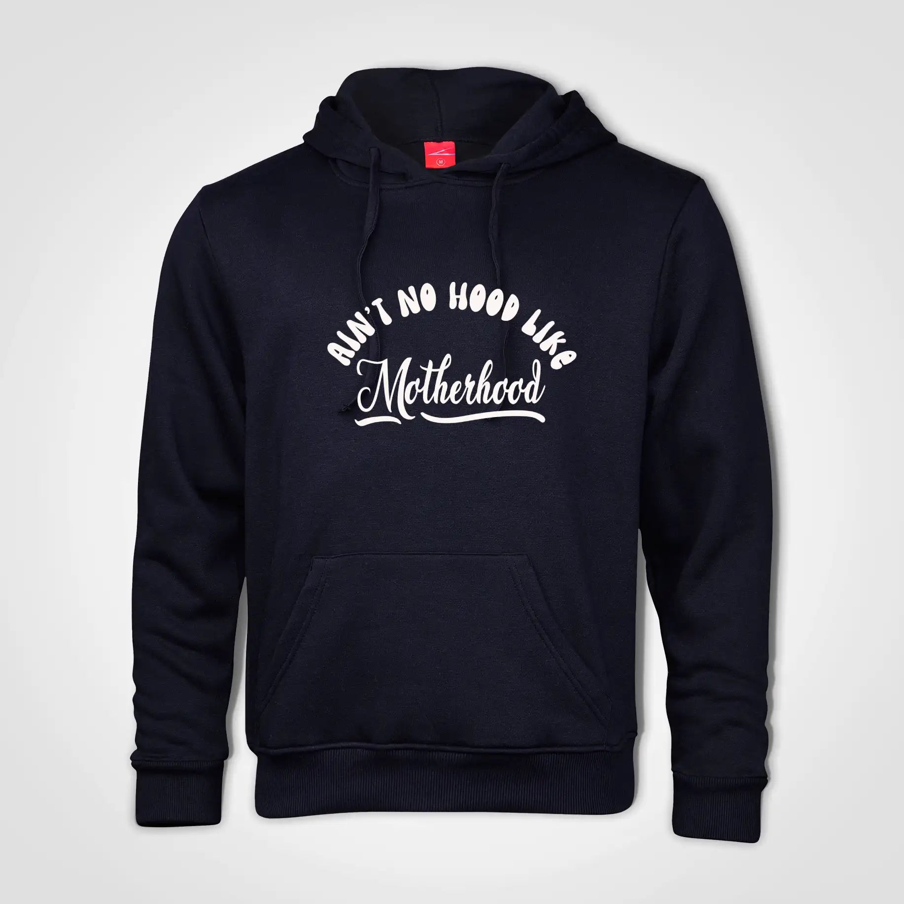 Ain't No Hood Like Motherhood Hoodie Navy IZZIT APPAREL