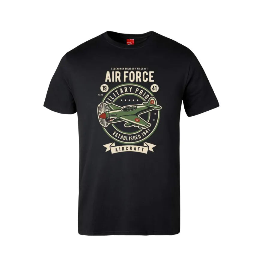 Aviation Air Force Cotton T-Shirt