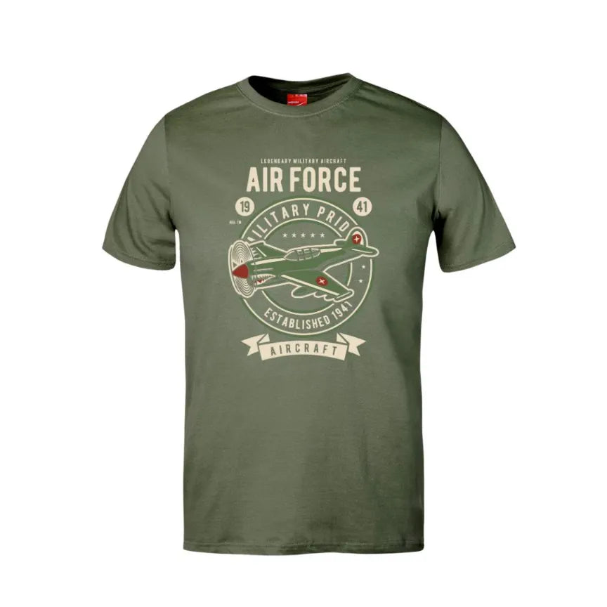 Aviation Air Force Cotton T-Shirt