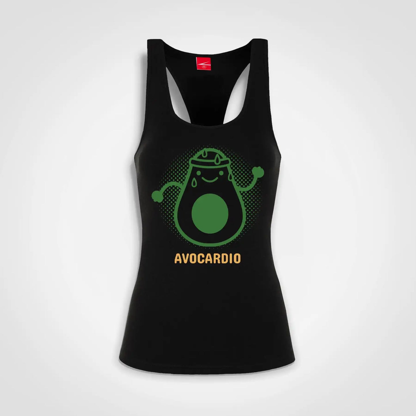 Avocardio Ladies Tank Black IZZIT APPAREL