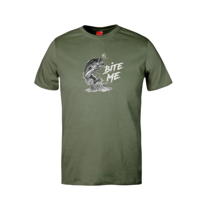 Bite Me Fishing Cotton T-Shirt