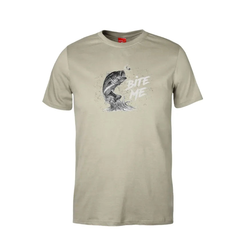 Bite Me Fishing Cotton T-Shirt