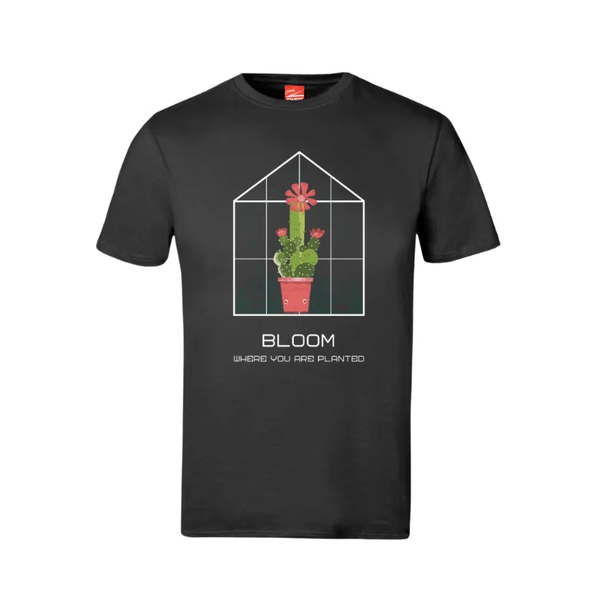 Bloom Where You Are Planted Cotton T-Shirt