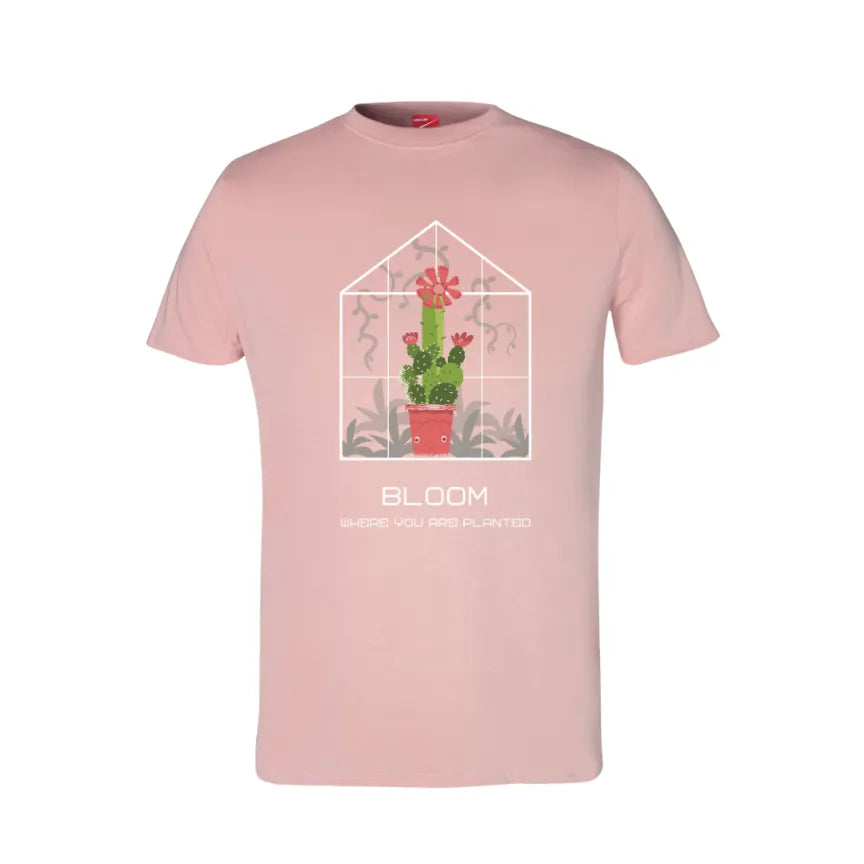 Bloom Where You Are Planted Cotton T-Shirt