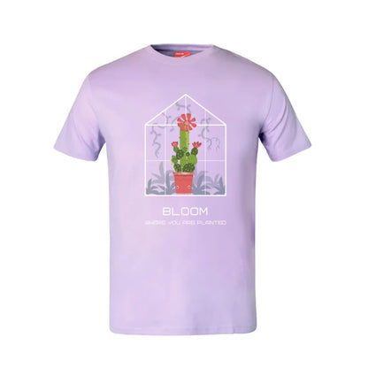 Bloom Where You Are Planted Cotton T-Shirt