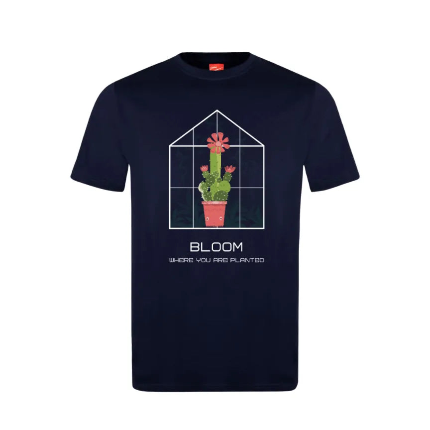 Bloom Where You Are Planted Cotton T-Shirt