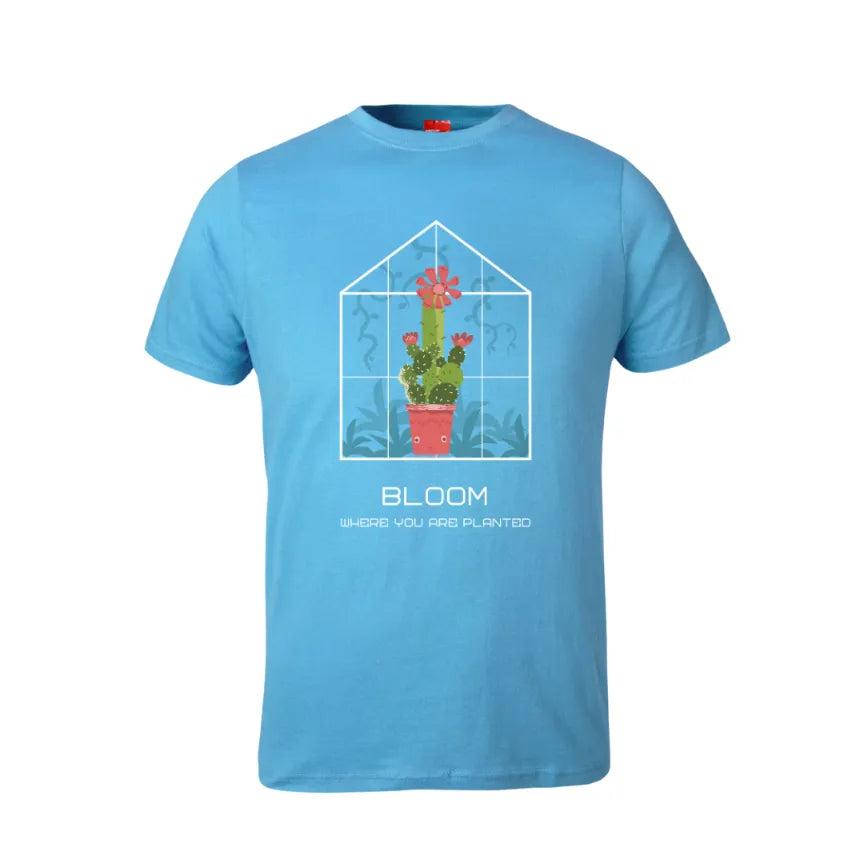 Bloom Where You Are Planted Cotton T-Shirt