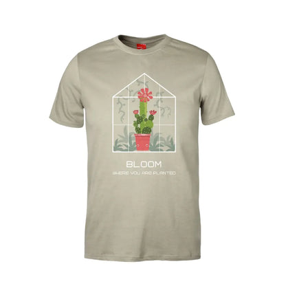 Bloom Where You Are Planted Cotton T-Shirt