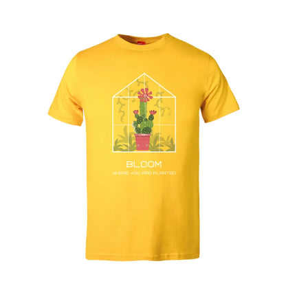 Bloom Where You Are Planted Cotton T-Shirt