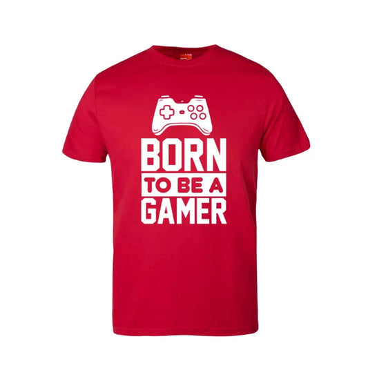 Born To Be A Gamer Cotton T-Shirt