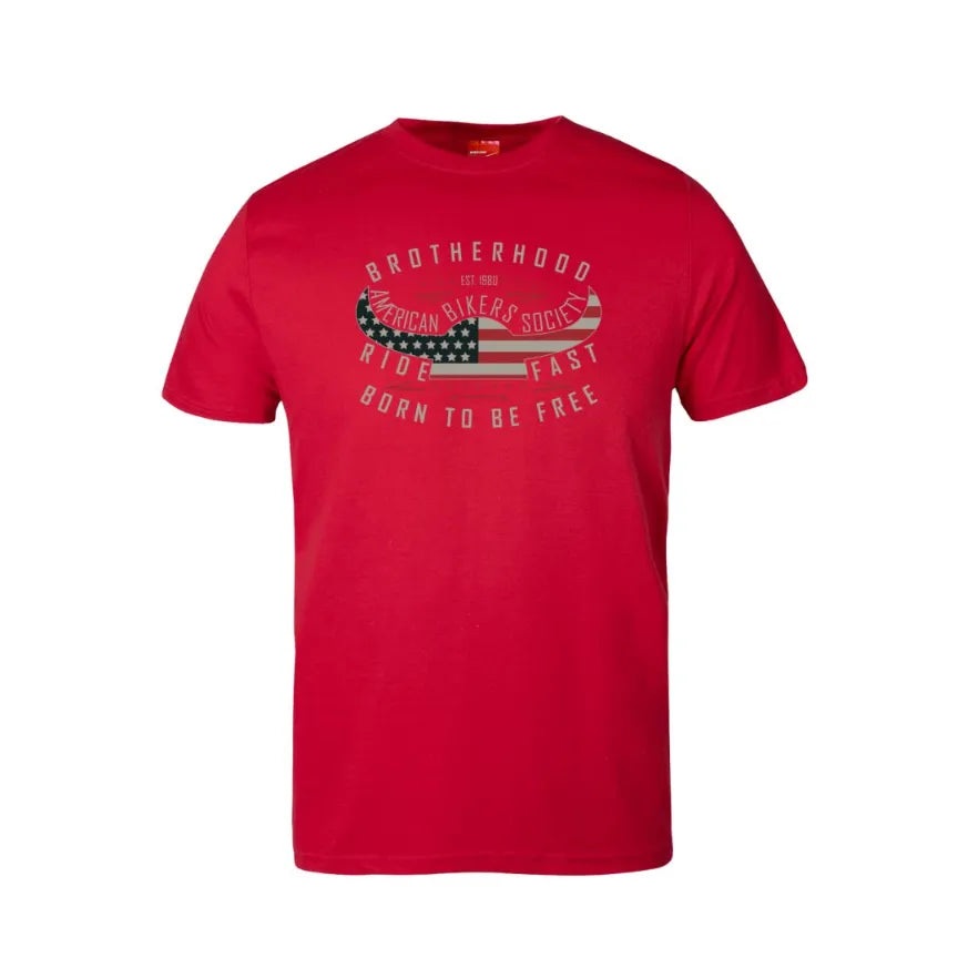 Brotherhood American Bikers Society Cotton T-Shirt