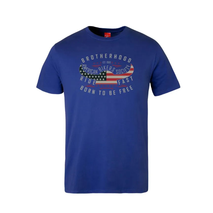 Brotherhood American Bikers Society Cotton T-Shirt