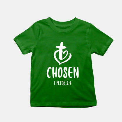 Chosen Kids T-Shirt Bottle Green IZZIT APPAREL