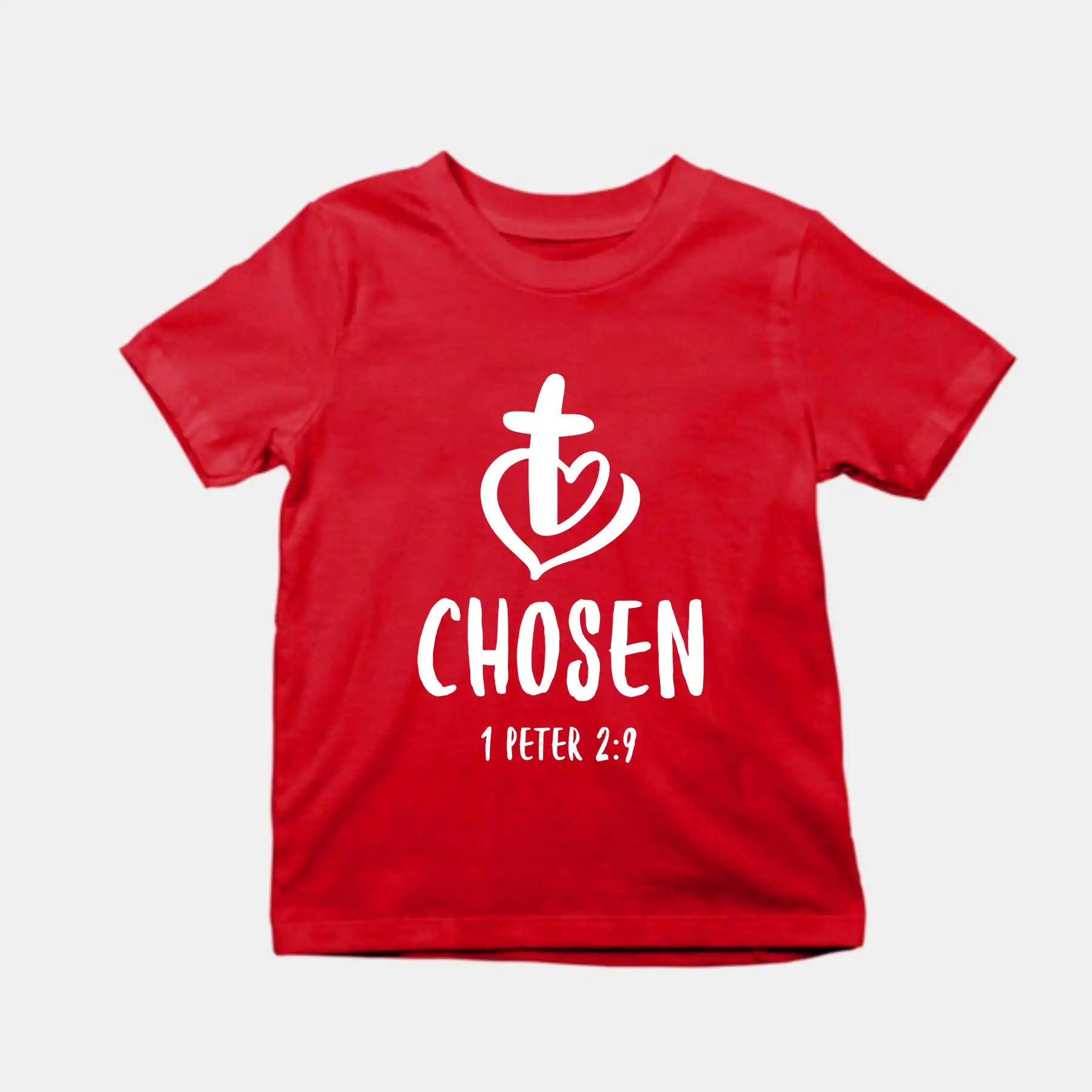Chosen Kids T-Shirt Red IZZIT APPAREL