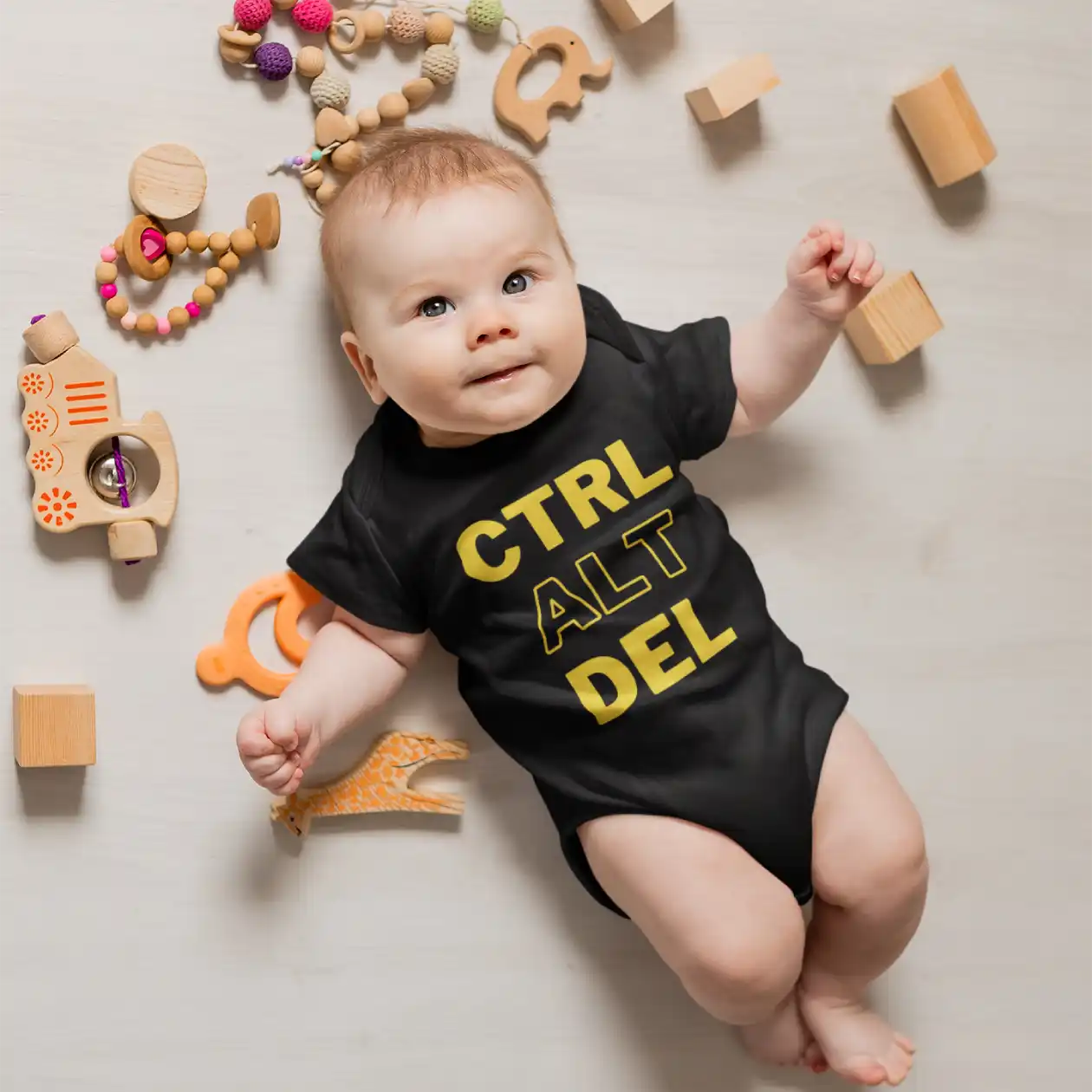 Ctrl Alt Delete Babygrow IZZIT APPAREL