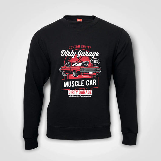 Custom Engine Dirty Garage Sweater