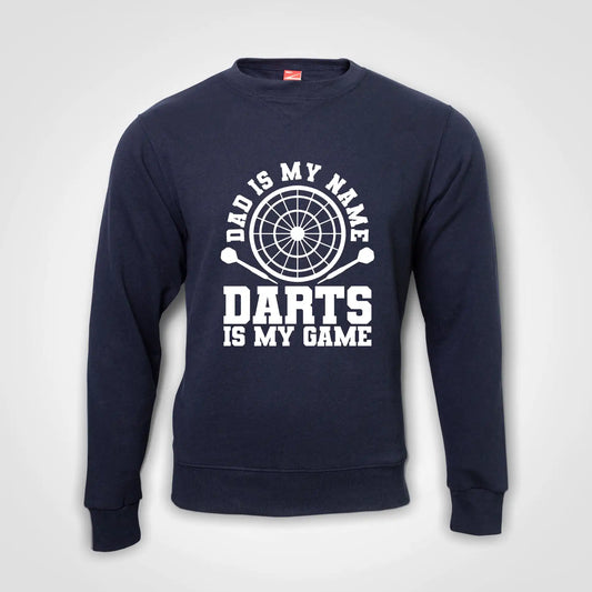Dad Is My Name Darts Is My Game Sweater