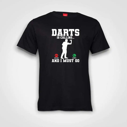 Darts Is Calling Cotton T-Shirt