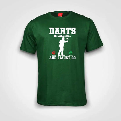 Darts Is Calling Cotton T-Shirt