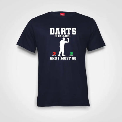 Darts Is Calling Cotton T-Shirt