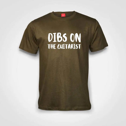 Dibs On The Guitarist Cotton T-Shirt