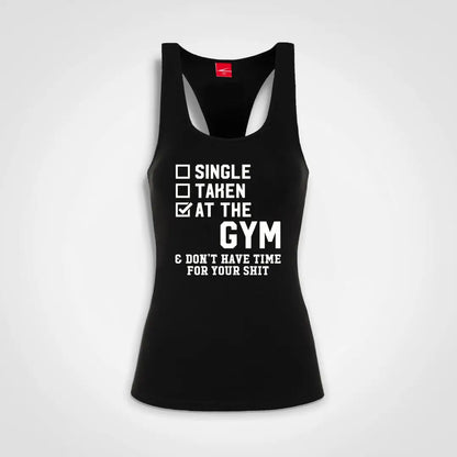 Don't Have Time For Your Shit Ladies Tank Black IZZIT APPAREL