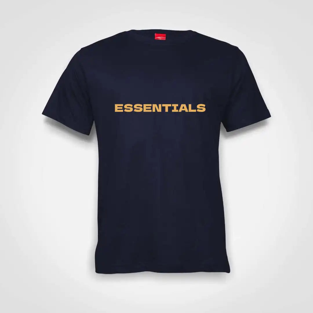 Essentials Cotton T-Shirt Navy IZZIT APPAREL