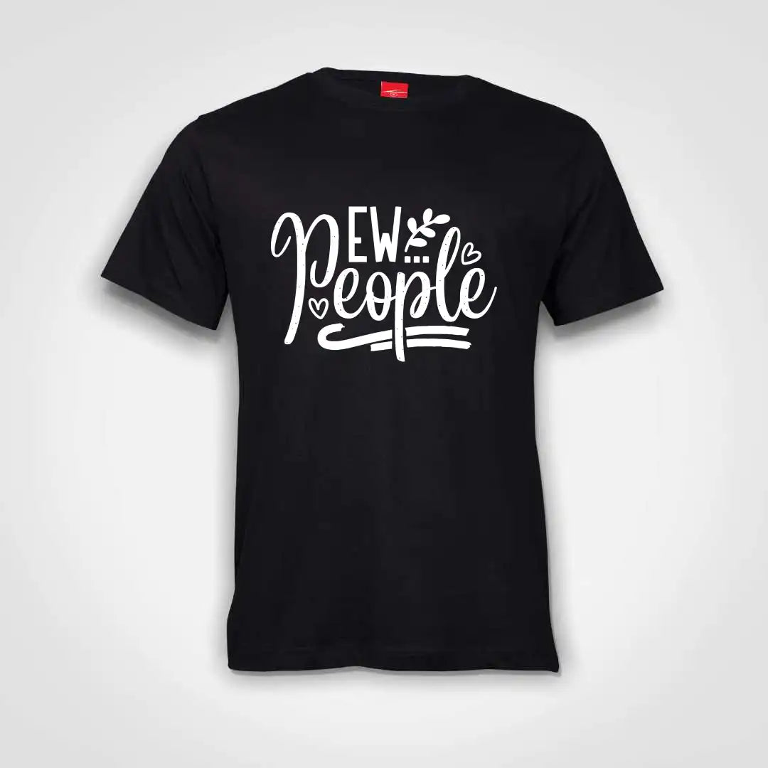 Ew People Cotton T-Shirt Black IZZIT APPAREL