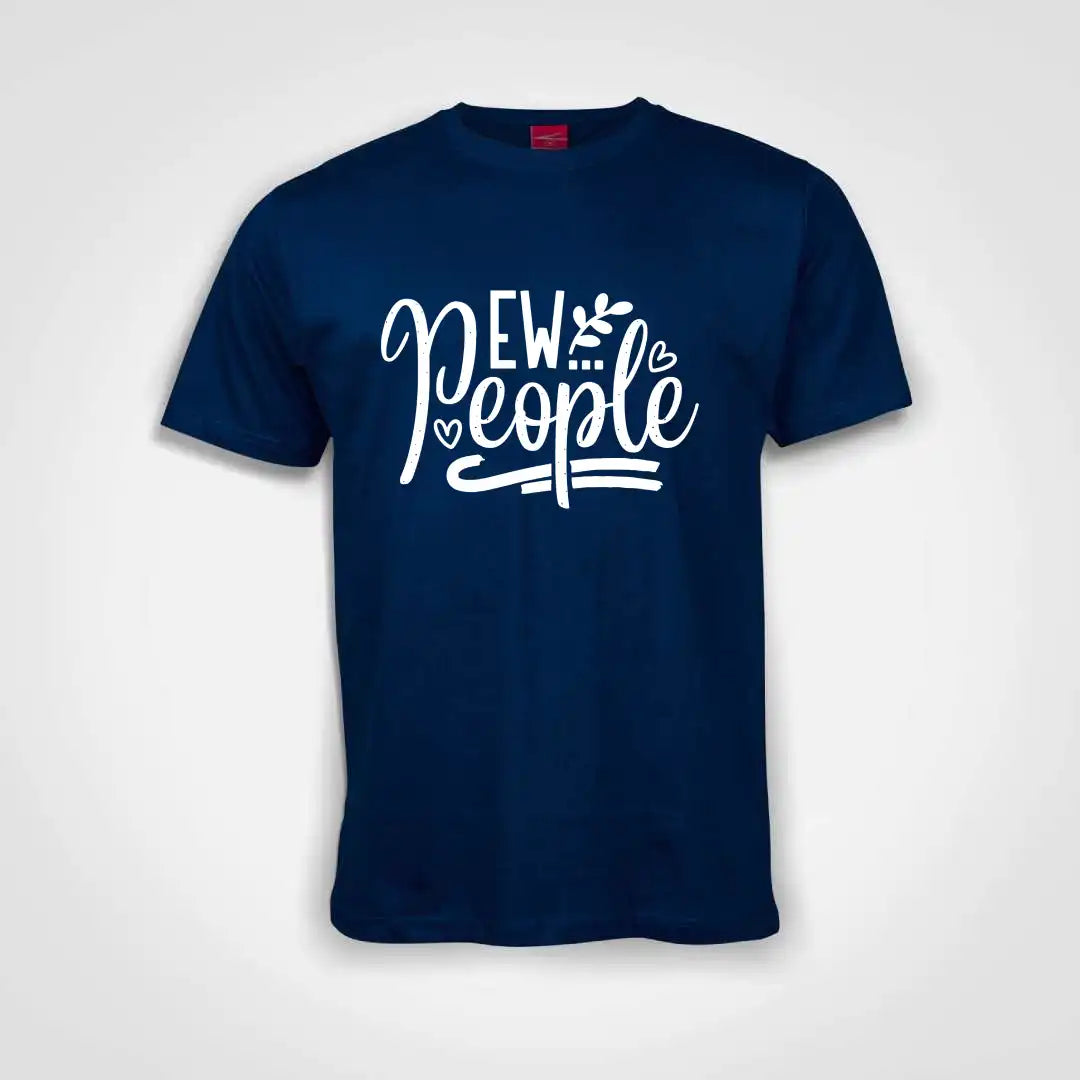 Ew People Cotton T-Shirt Royal Blue IZZIT APPAREL