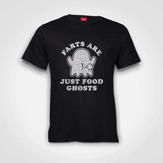 Farts Are Just Food Ghosts Cotton T-Shirt