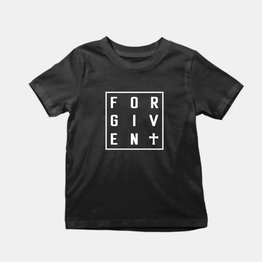 Forgiven Kids T-Shirt Black IZZIT APPAREL
