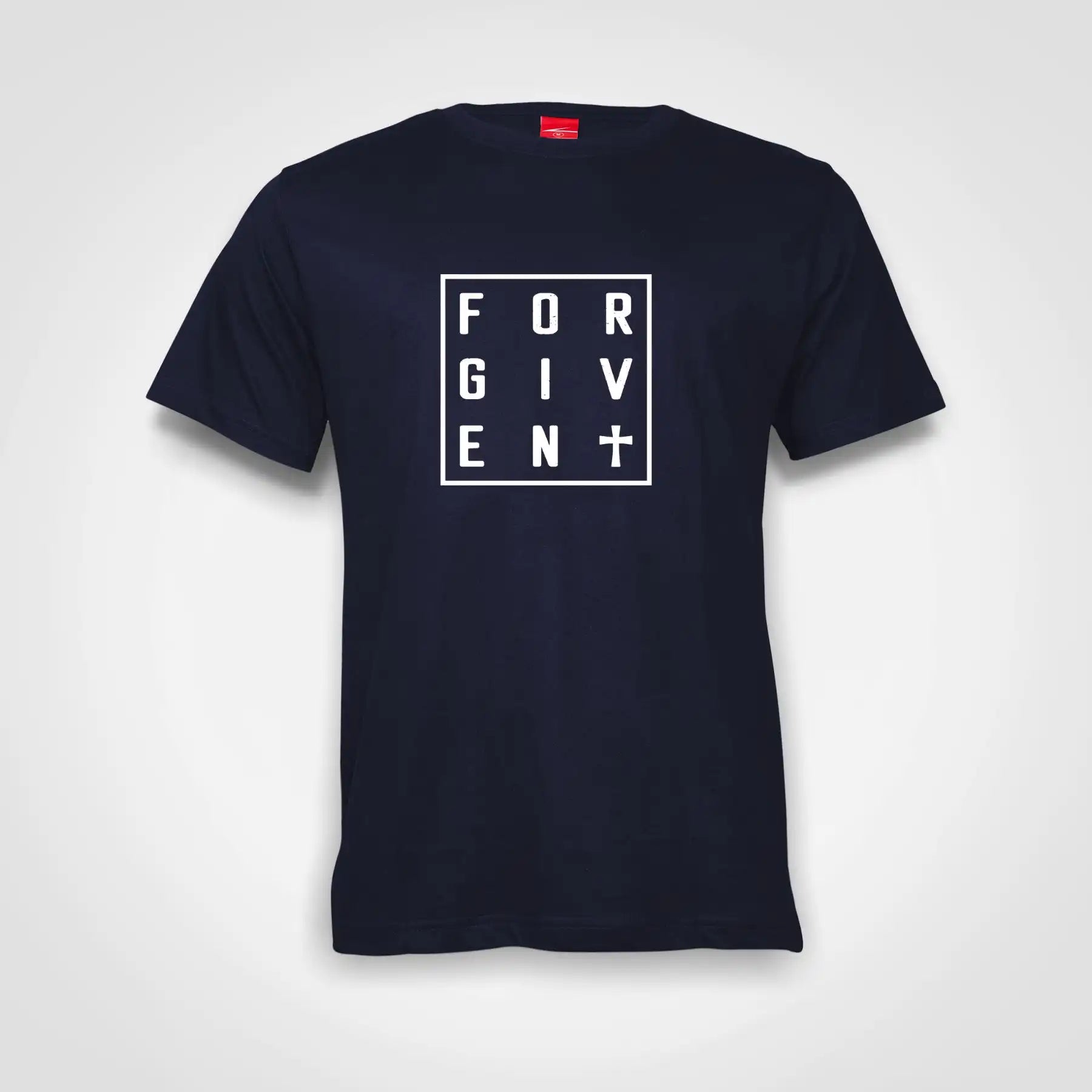 Forgiven Cotton T-Shirt Navy IZZIT APPAREL