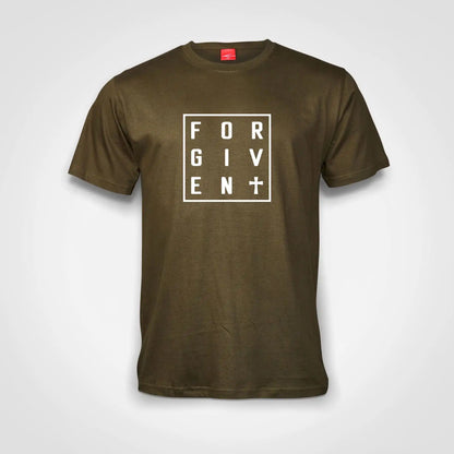 Forgiven Cotton T-Shirt Olive IZZIT APPAREL