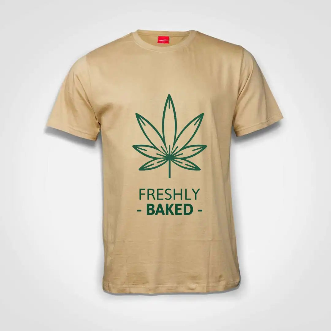 Freshly Baked Cotton T-Shirt Natural IZZIT APPAREL