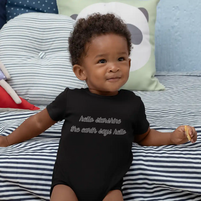 Hello Starshine Babygrow IZZIT APPAREL