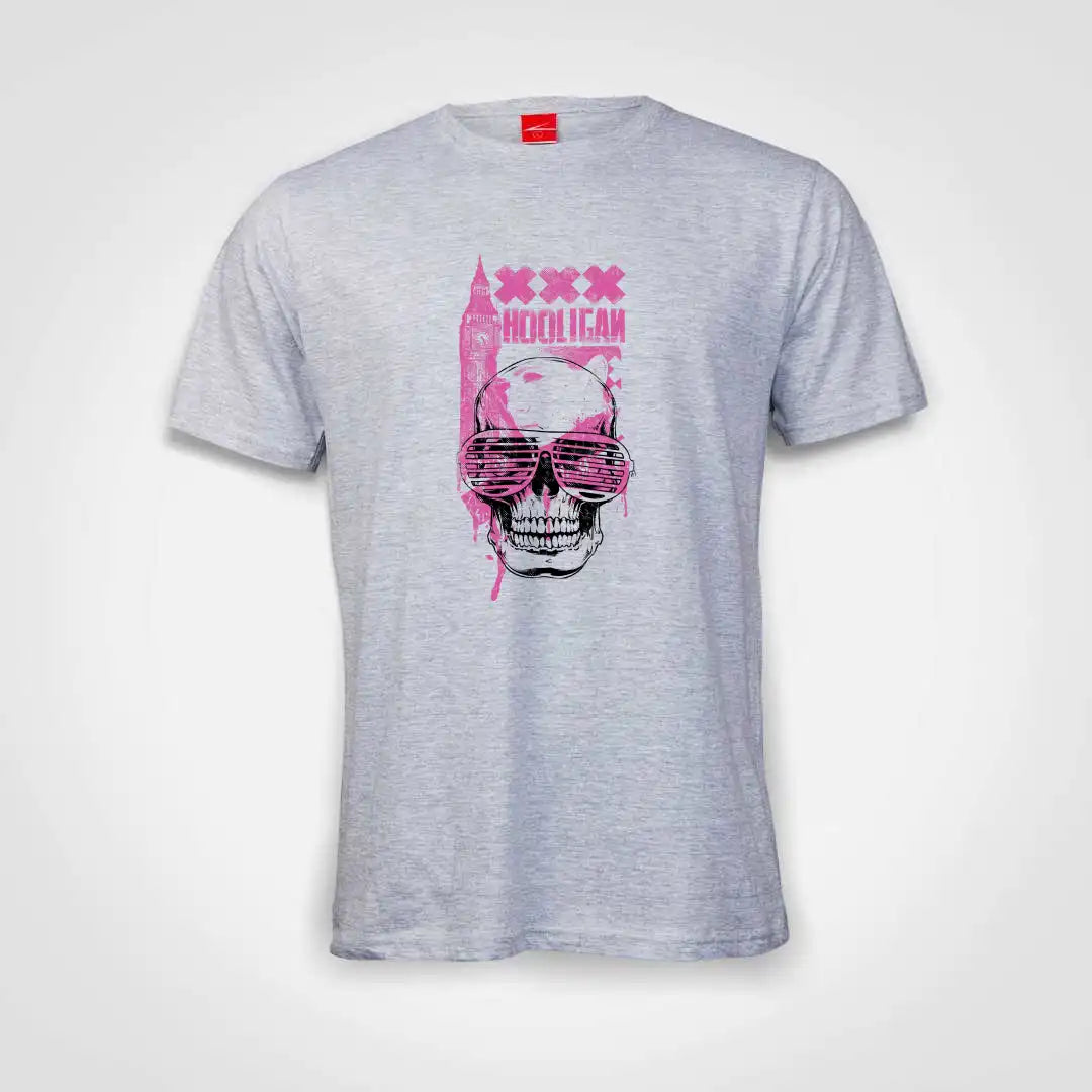 Hooligan Skull Cotton T-Shirt