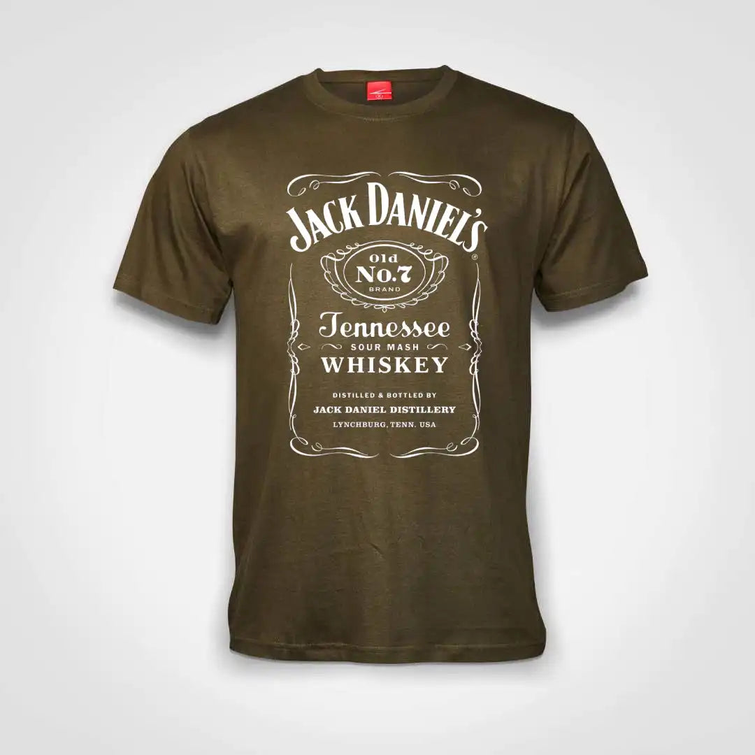 Jack Daniels Tennessee Whiskey Cotton T Shirt Izzit Apparel Pty Ltd