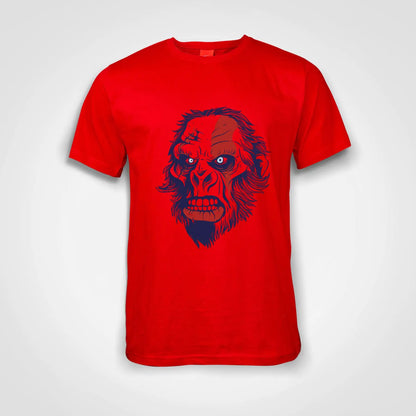 Mad Ape Cotton T-Shirt Red IZZIT APPAREL