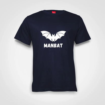 Manbat Cotton T-Shirt Navy IZZIT APPAREL