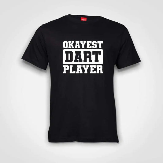 Okayest Dart Player Cotton T-Shirt