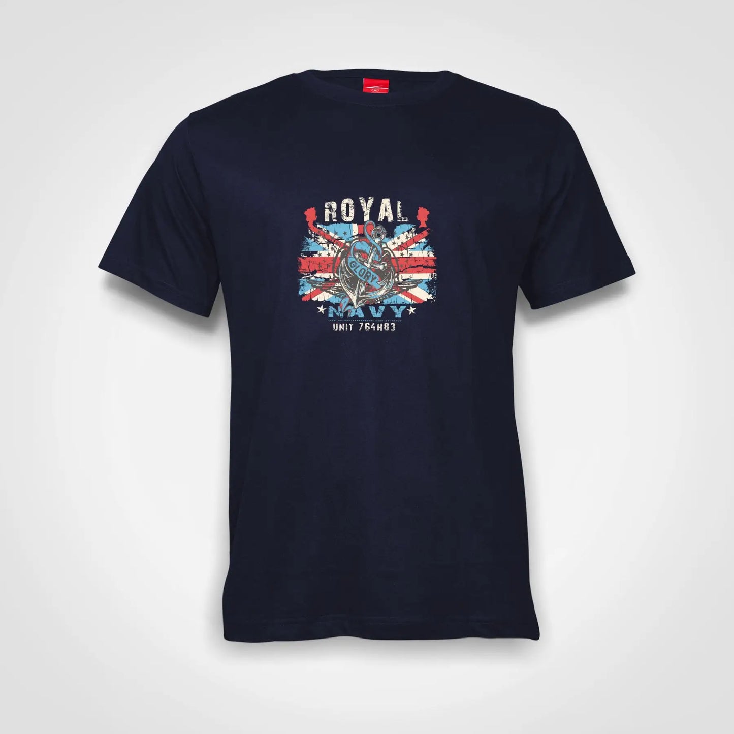 Royal Navy Cotton T-Shirt Navy IZZIT APPAREL