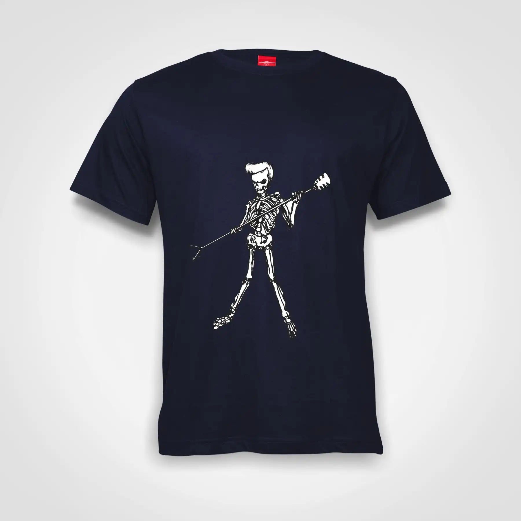 Skullvis Cotton T-Shirt Navy IZZIT APPAREL