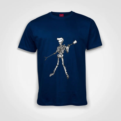 Skullvis Cotton T-Shirt Royal Blue IZZIT APPAREL