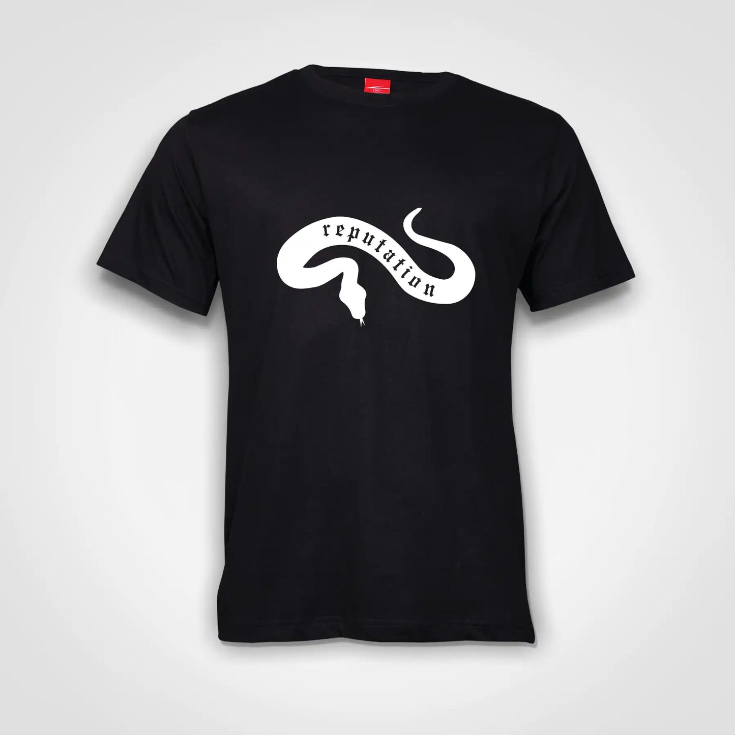 Reputation Snake Cotton T-Shirt Black IZZIT APPAREL